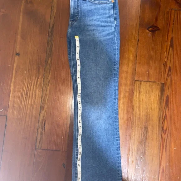 Madewell Mid-Rise Kick Out Jeans size 25 - Picture 11 of 13